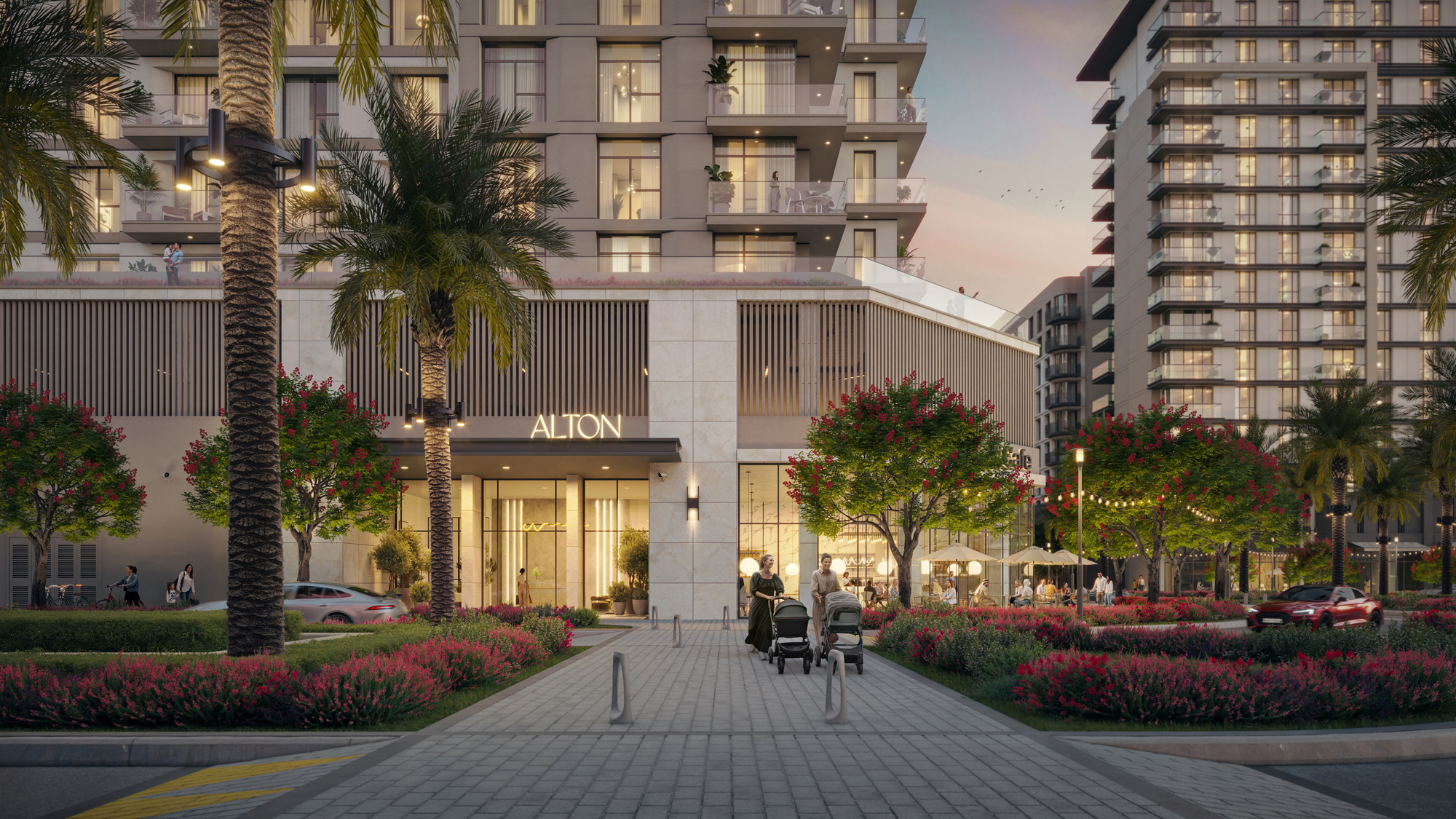 Alton — exterior architectural rendering