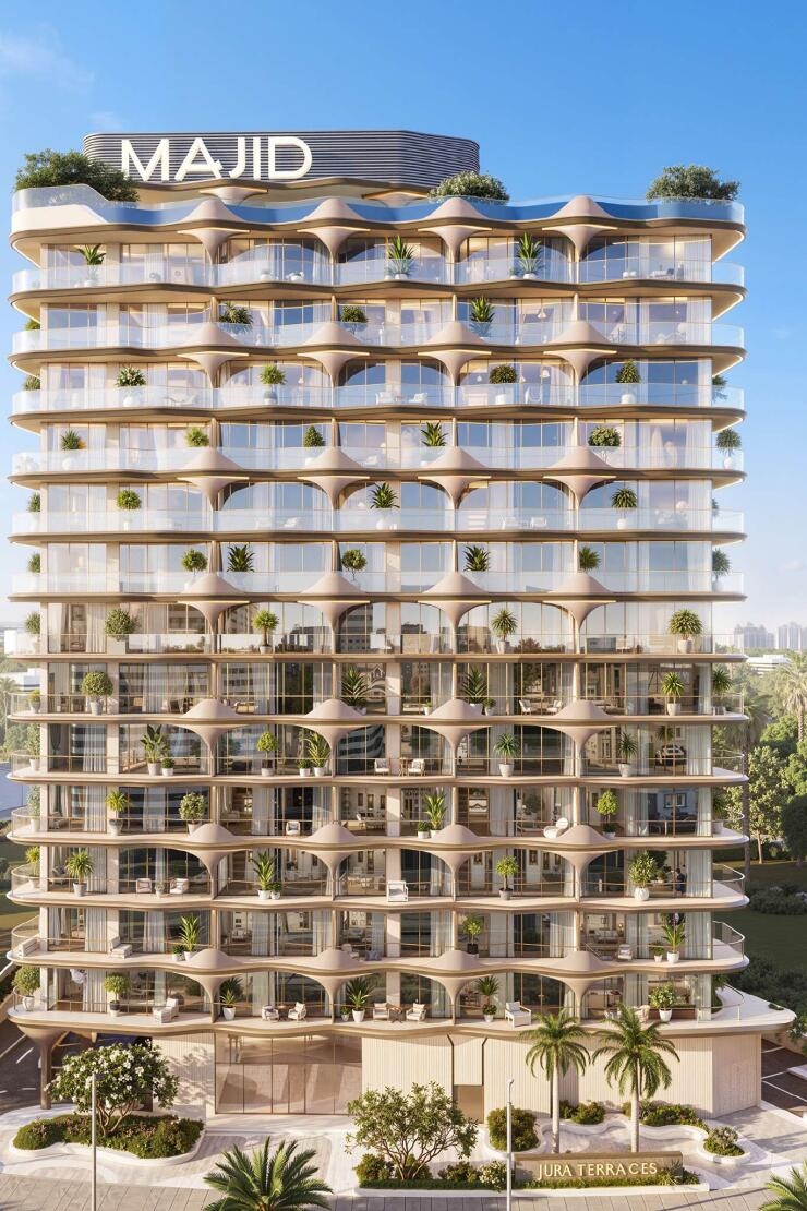 Jura Terraces — architectural rendering